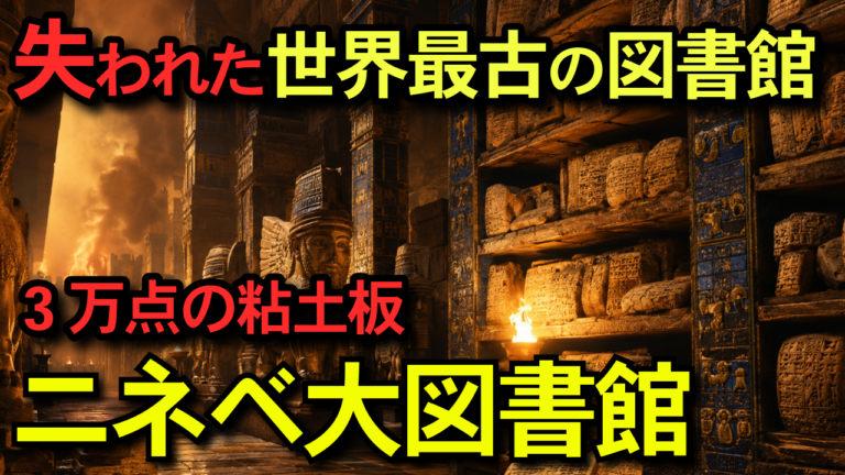 領土より”本”を愛した王｜世界最古の図書館アッシュルバニパルの粘土板3万点の奇跡